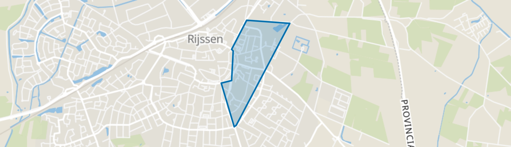 Kern rand Oost, Rijssen map