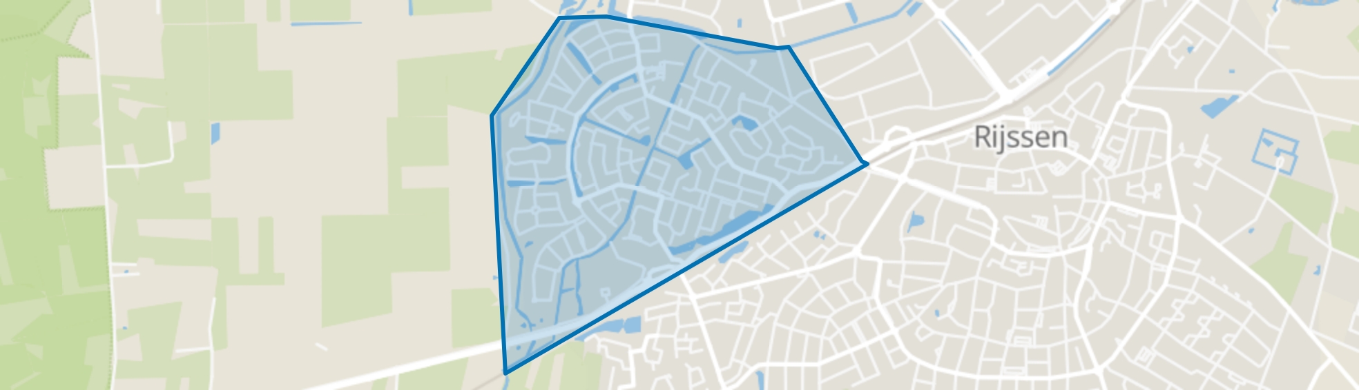 Veeneslagen, Rijssen map