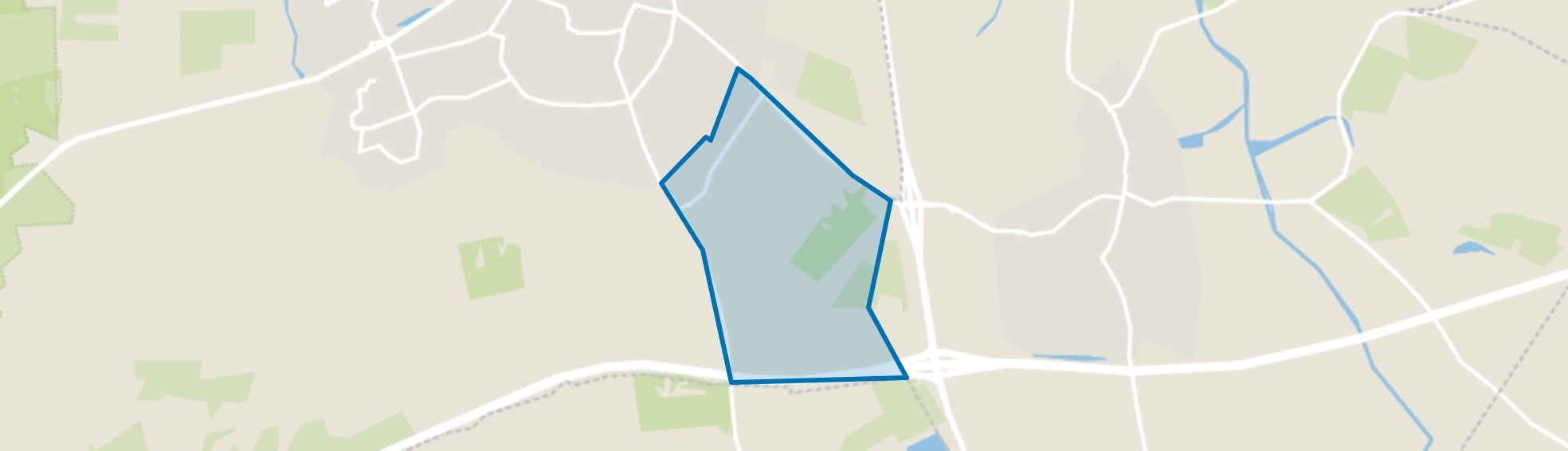 Verspreide huizen Nieuwland en omgeving, Rijssen map