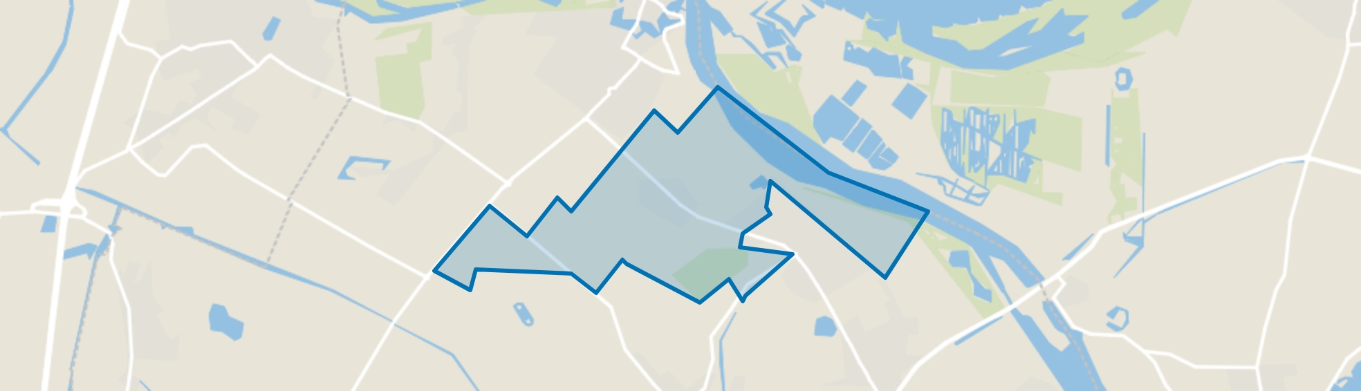 Buitengebied Rijswijk (NB), Rijswijk (NB) map