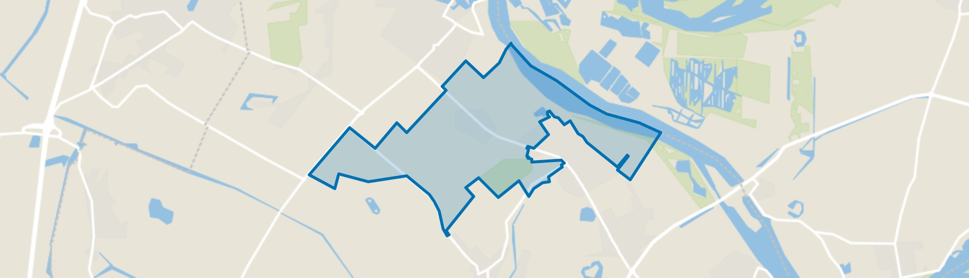 Buitengebied Rijswijk (NB), Rijswijk (NB) map