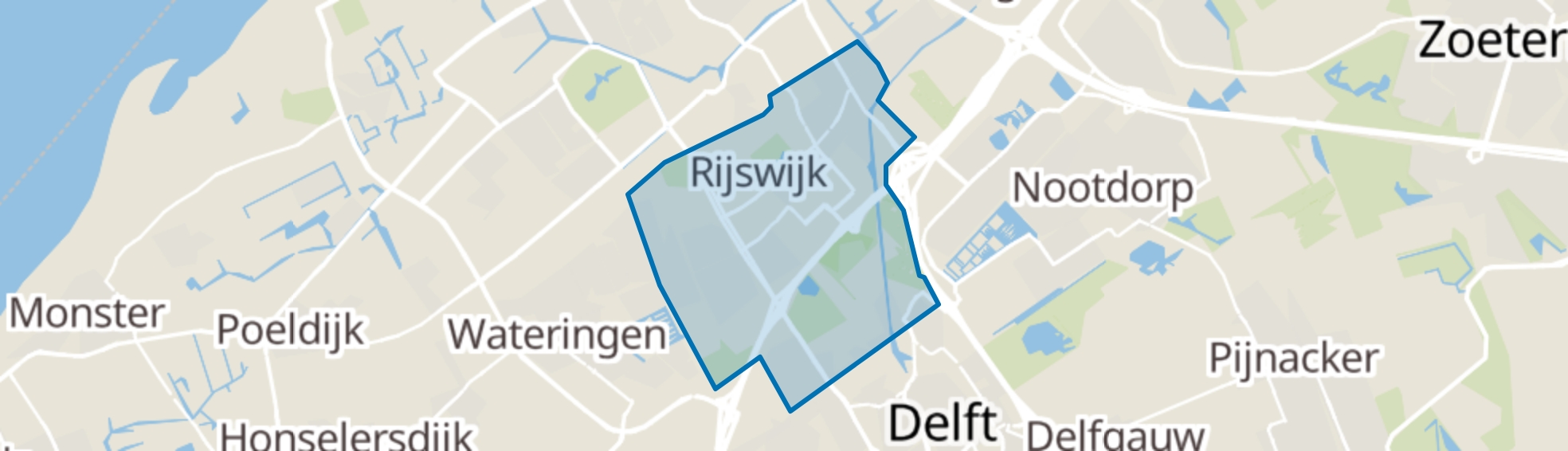 Rijswijk (ZH) map