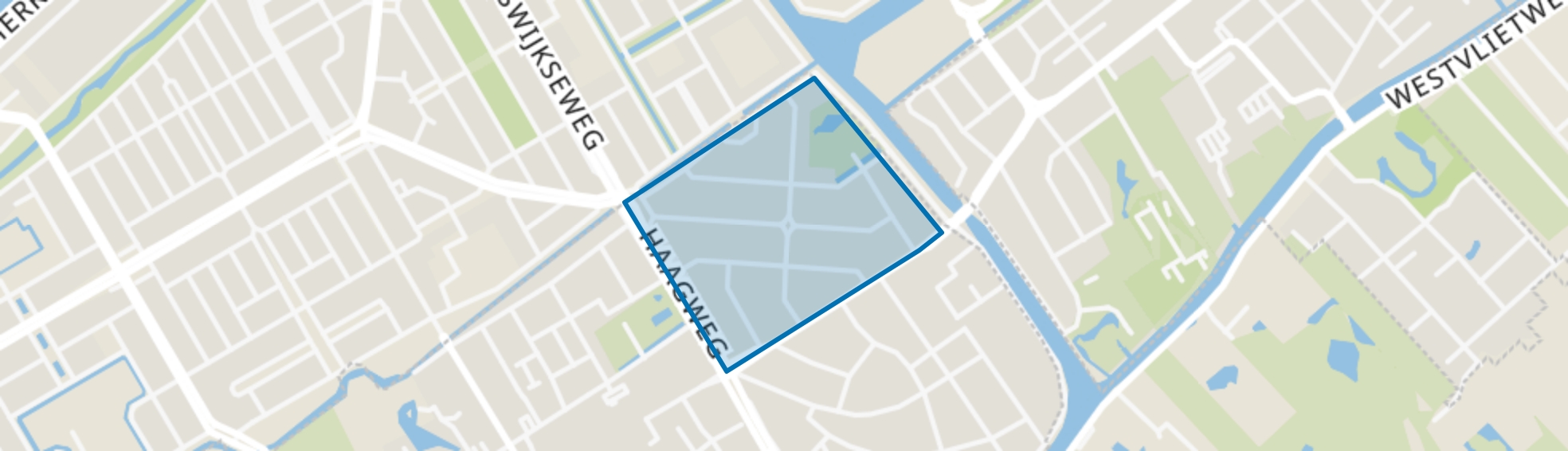 Cromvliet, Rijswijk (ZH) map