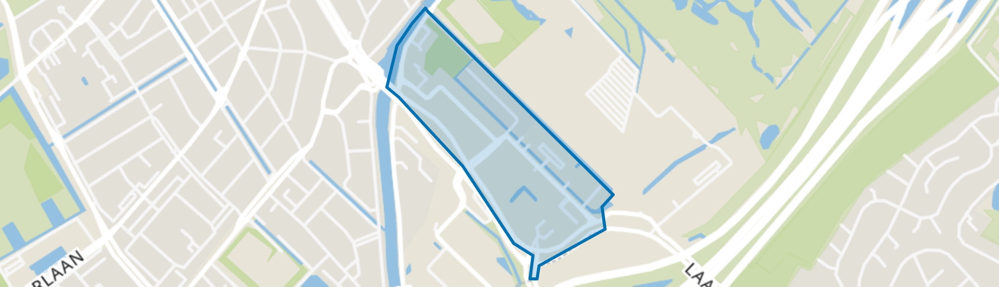 Hoornwijck, Rijswijk (ZH) map