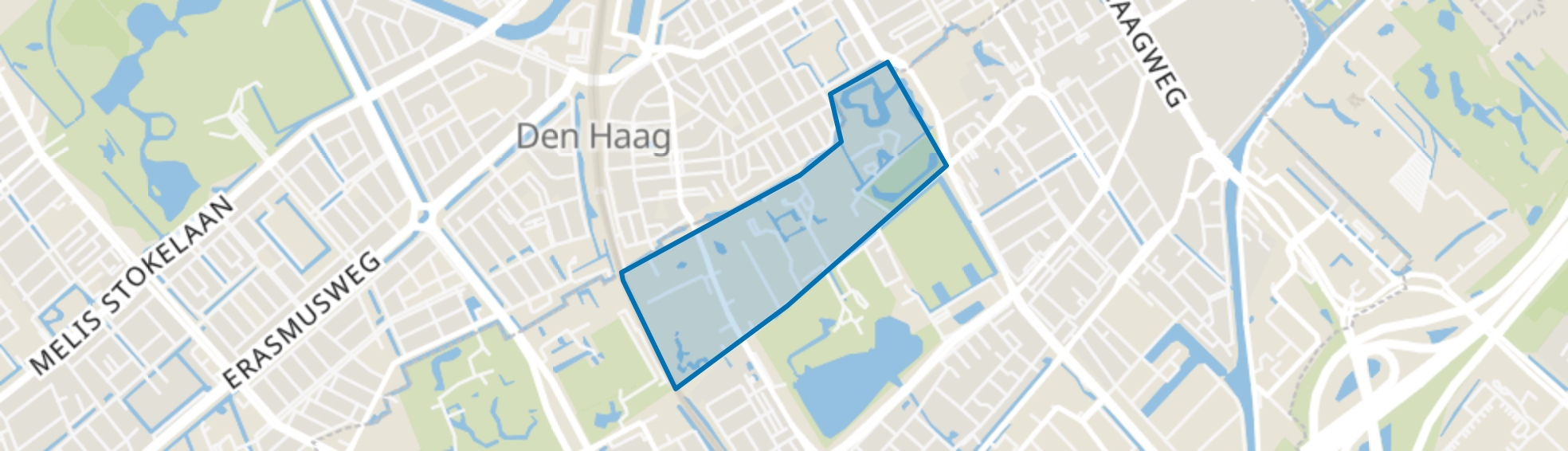 Julianapark, Rijswijk (ZH) map