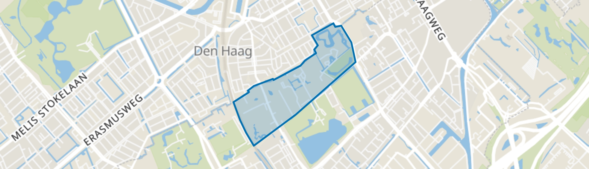 Julianapark, Rijswijk (ZH) map