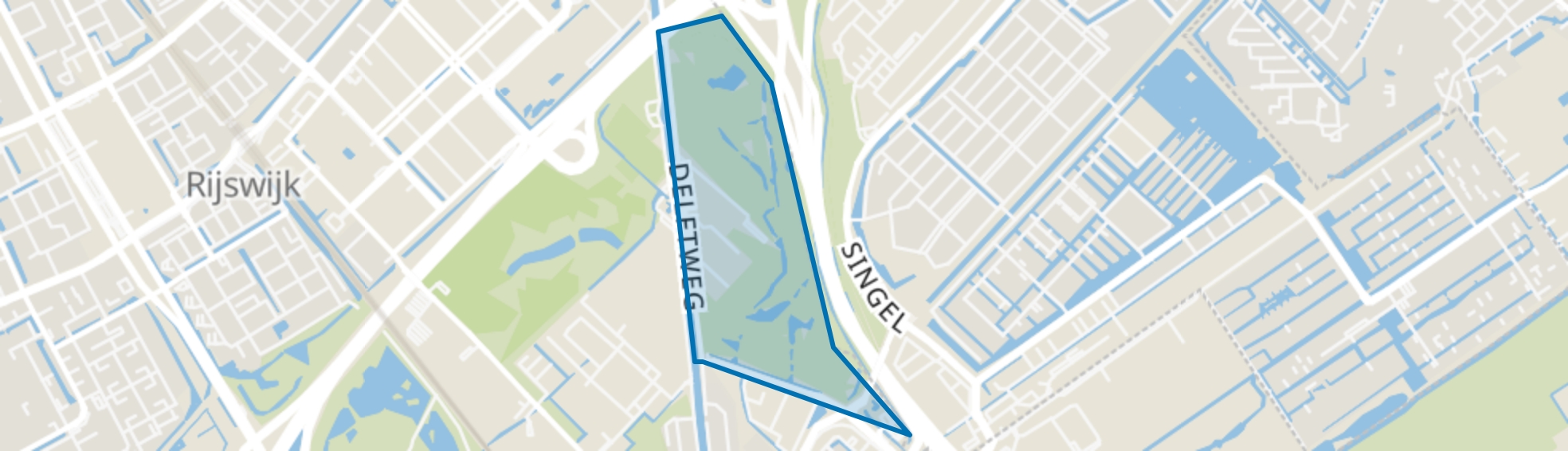 Kraayenburg, Rijswijk (ZH) map
