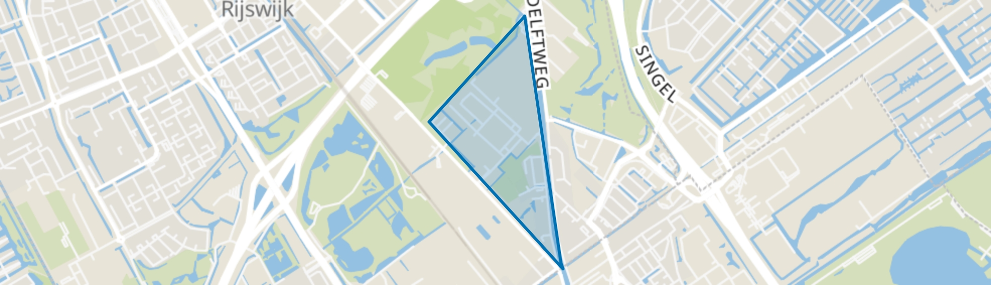 Pasgeld, Rijswijk (ZH) map