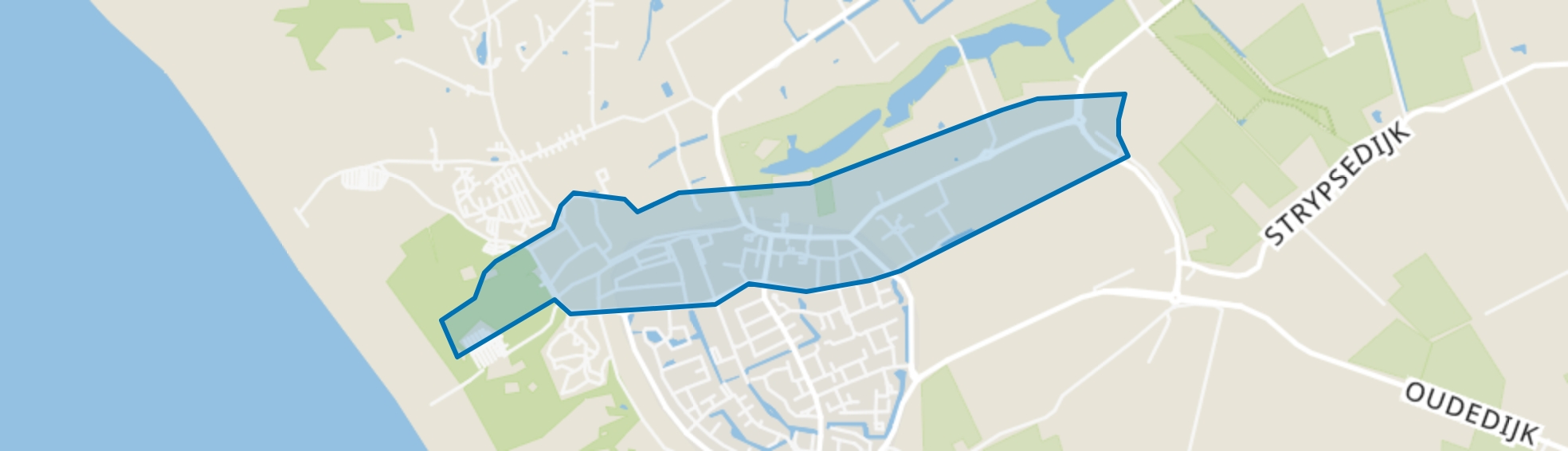 Rockanje, Rockanje map