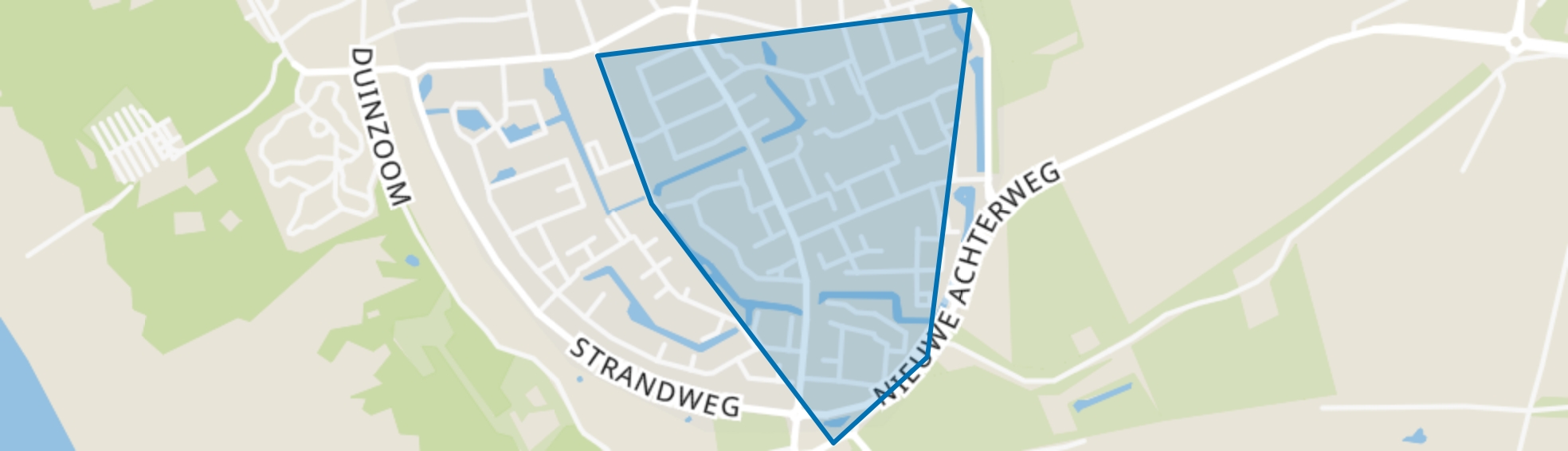 Zuidhoek, Rockanje map