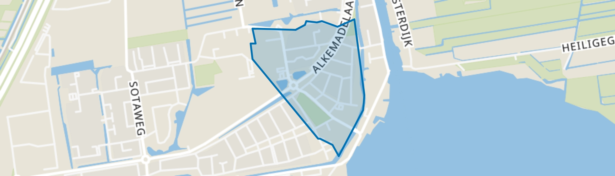 Burgemeesterswijk, Roelofarendsveen map