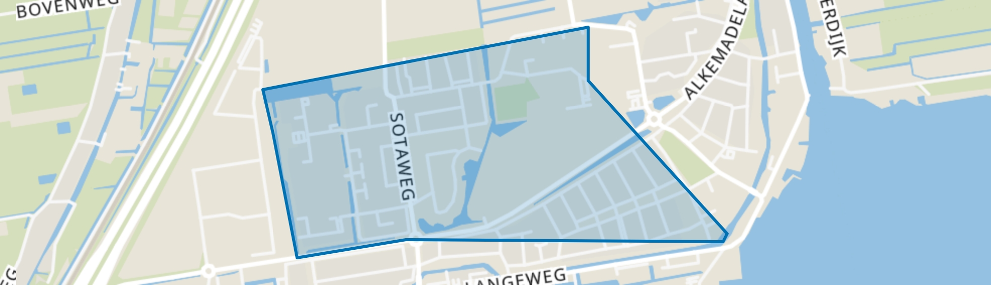 Roelofarendsveen-Noord, Roelofarendsveen map