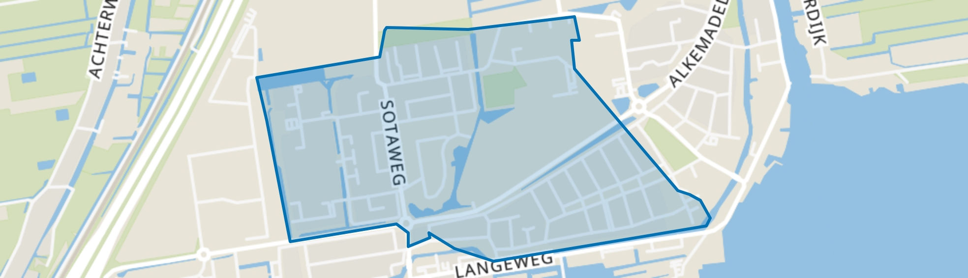 Roelofarendsveen-Noord, Roelofarendsveen map