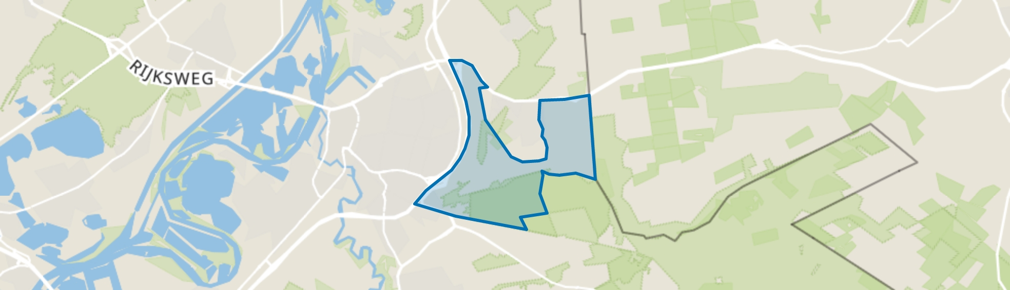 Asenray buitengebied, Roermond map