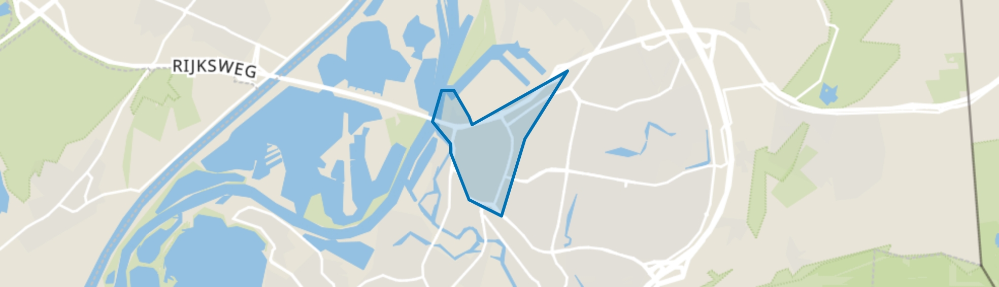 Binnenstad, Roermond map