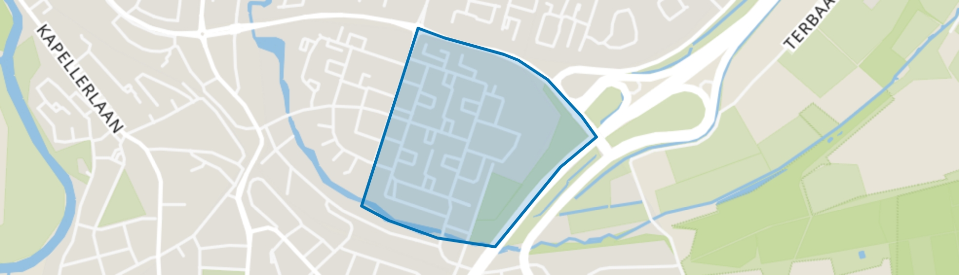 Componistenbuurt, Roermond map