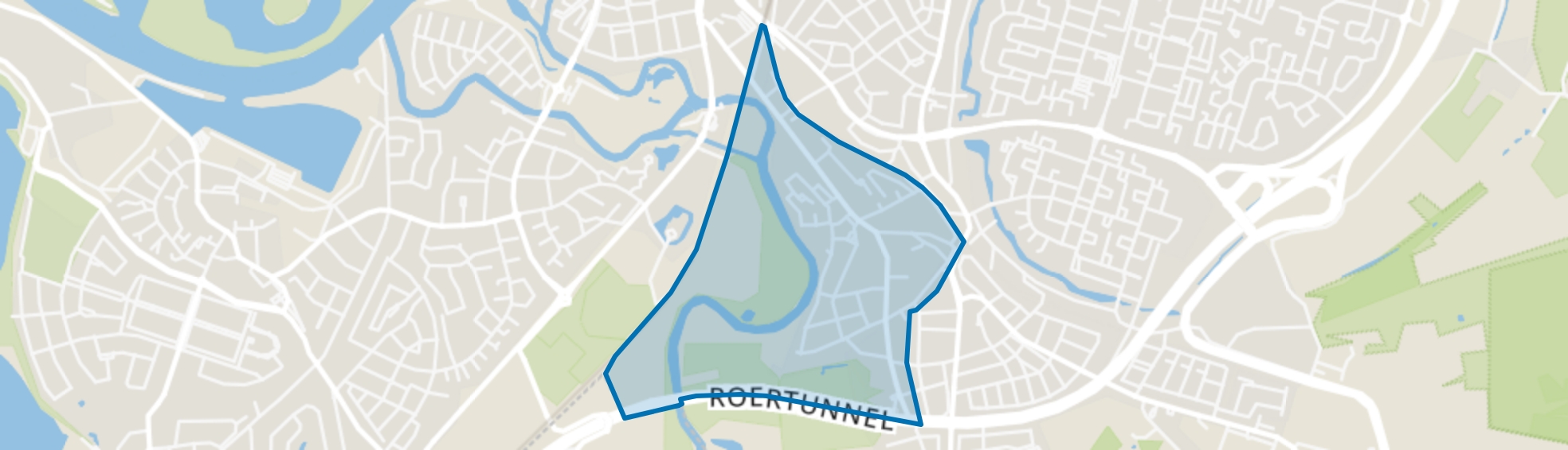 Kapel-Muggenbroek, Roermond map