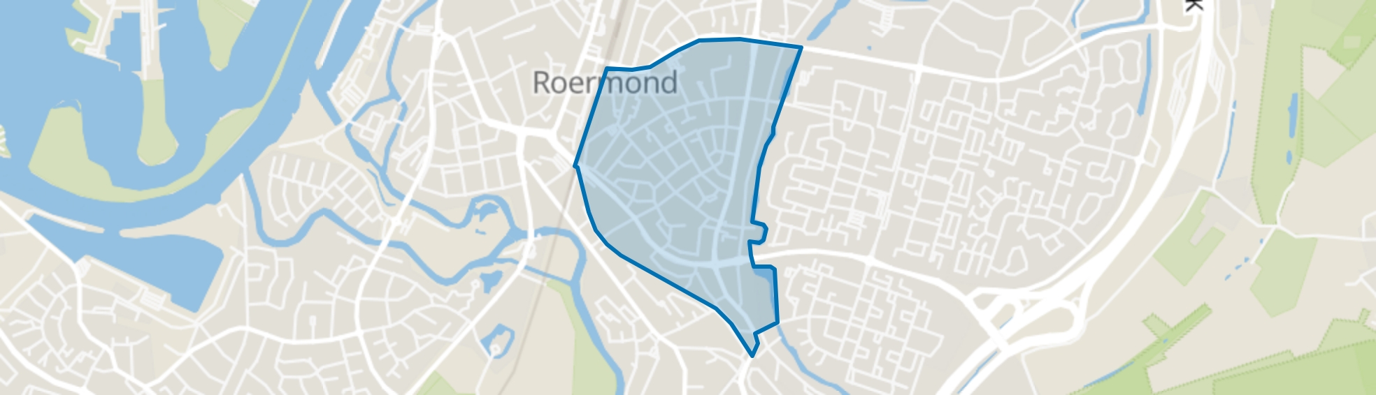 Roermondse Veld, Roermond map