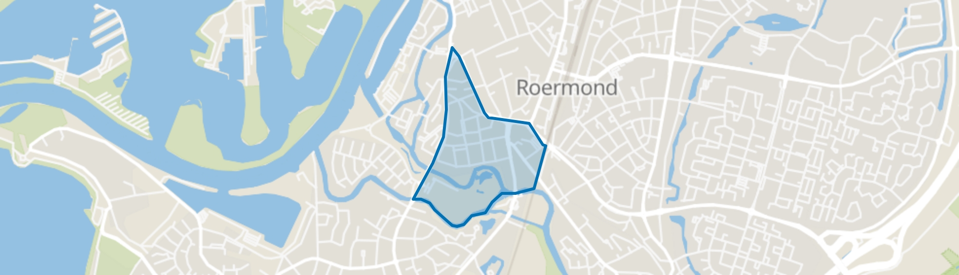 Roerzicht, Roermond map