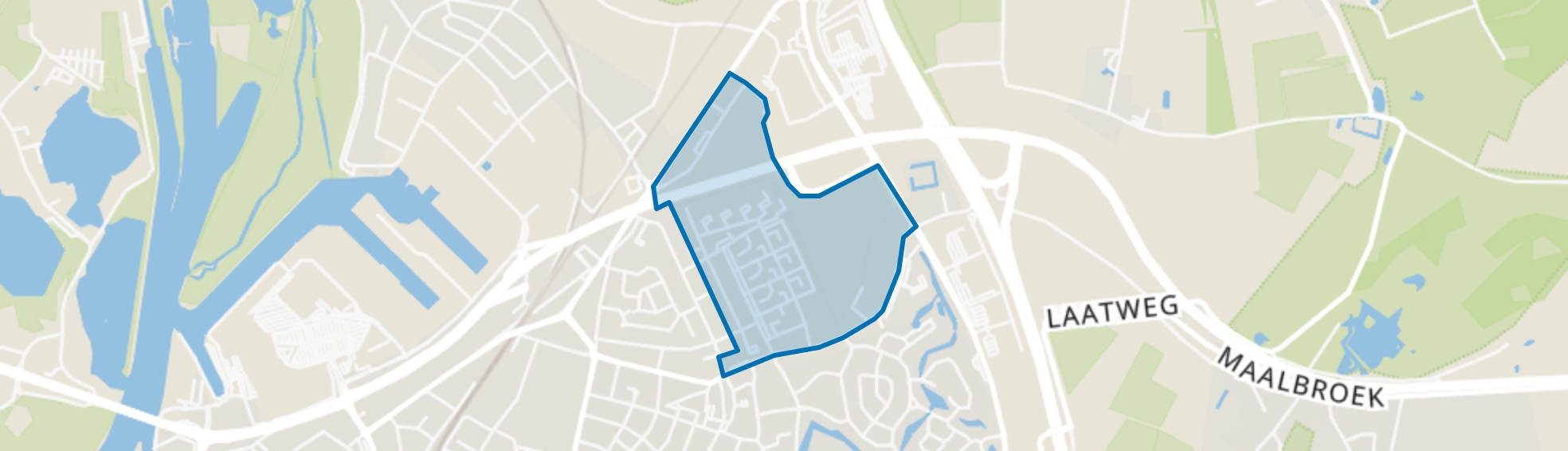 Tegelarijeveld-Broekhin, Roermond map