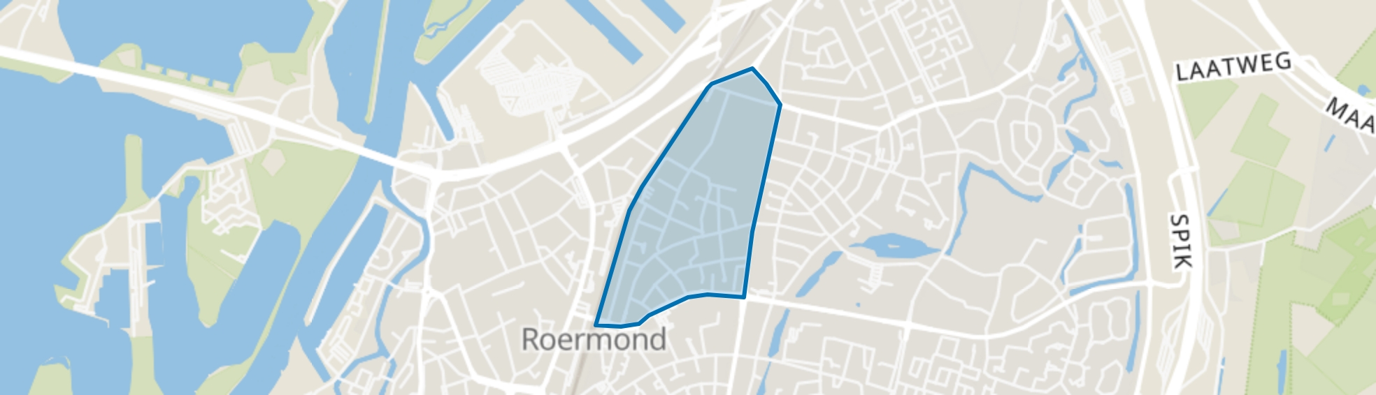 Vrijveld, Roermond map