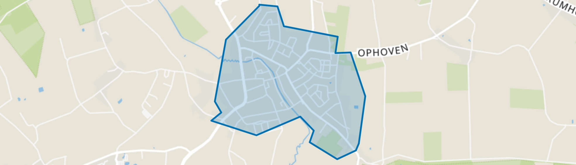 Kern Roggel, Roggel map