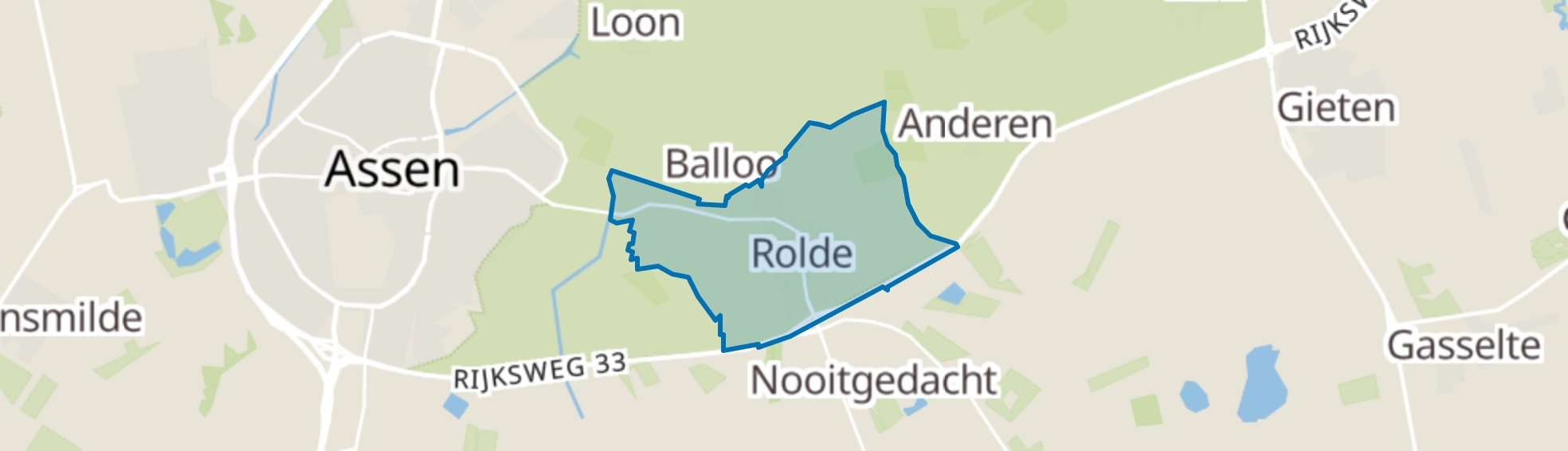 Rolde map