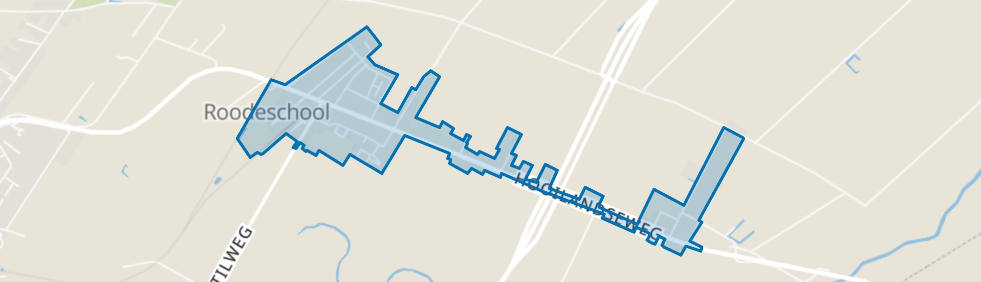 Roodeschool, Roodeschool map