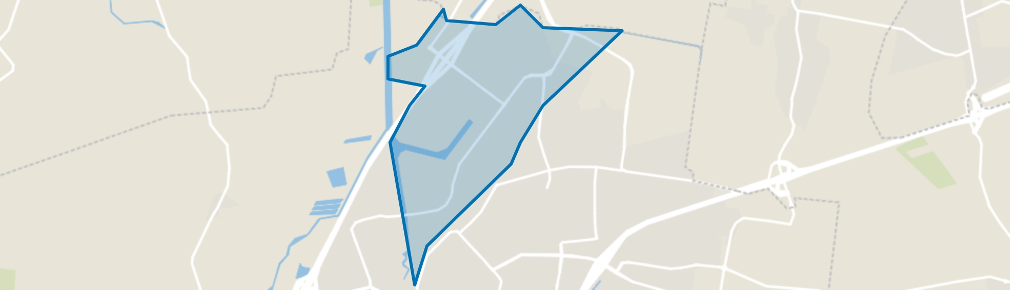 Borchwerf-Noord, Roosendaal map