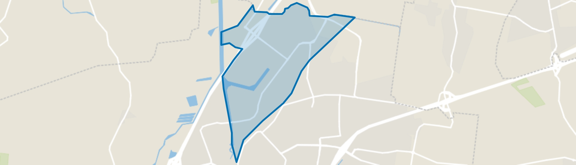 Borchwerf-Noord, Roosendaal map