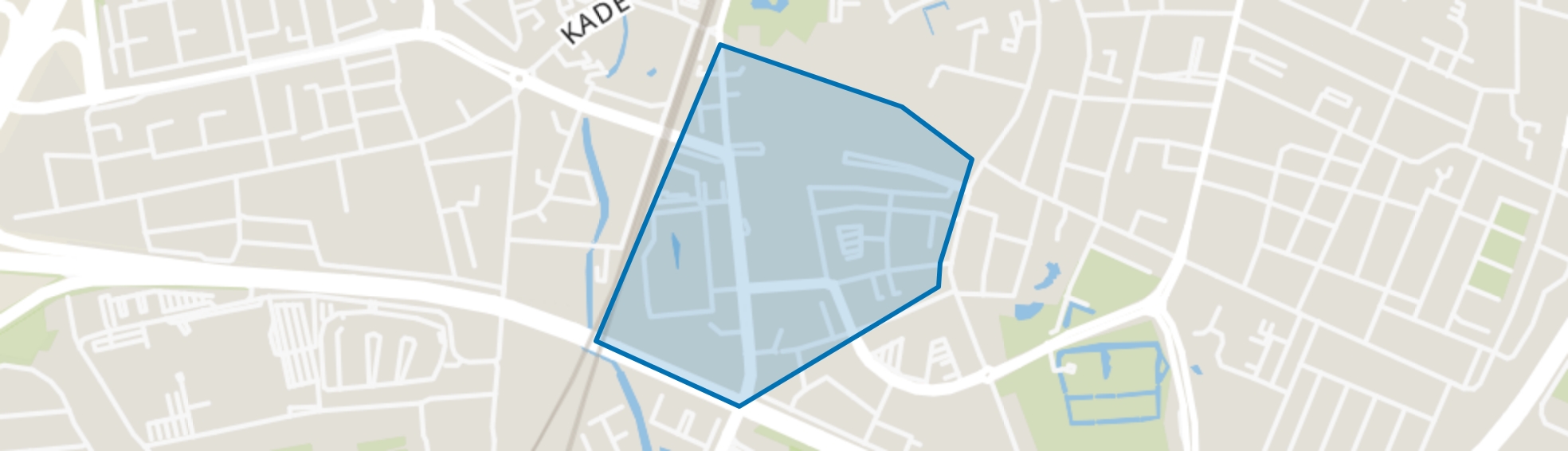 Centrum-Nieuw, Roosendaal map