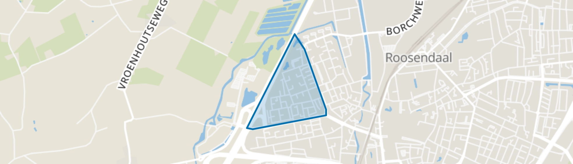 Ettingen, Roosendaal map