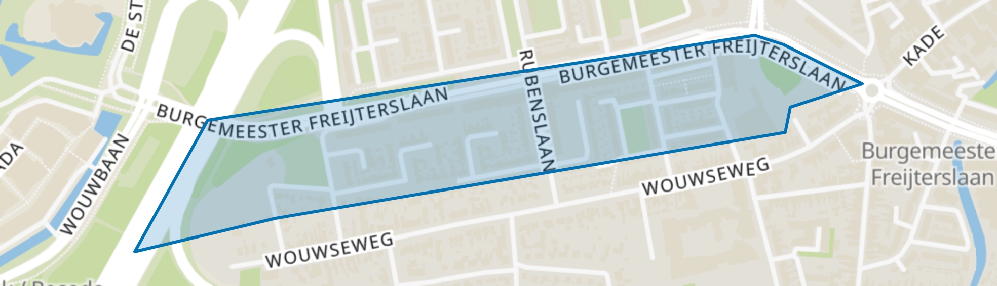 Herreweg, Roosendaal map