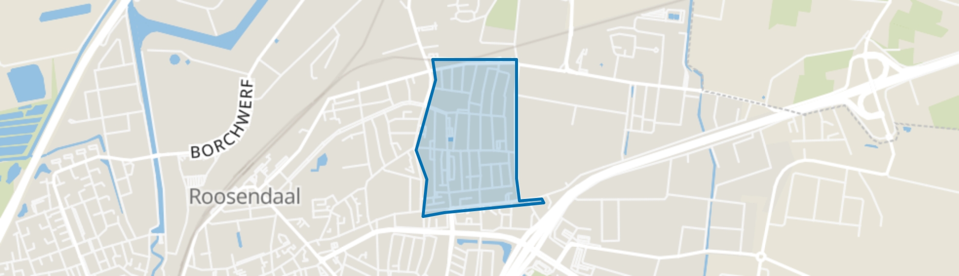 Kalsdonk, Roosendaal map