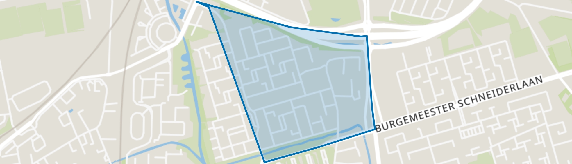 Kroeven-Noordoost, Roosendaal map
