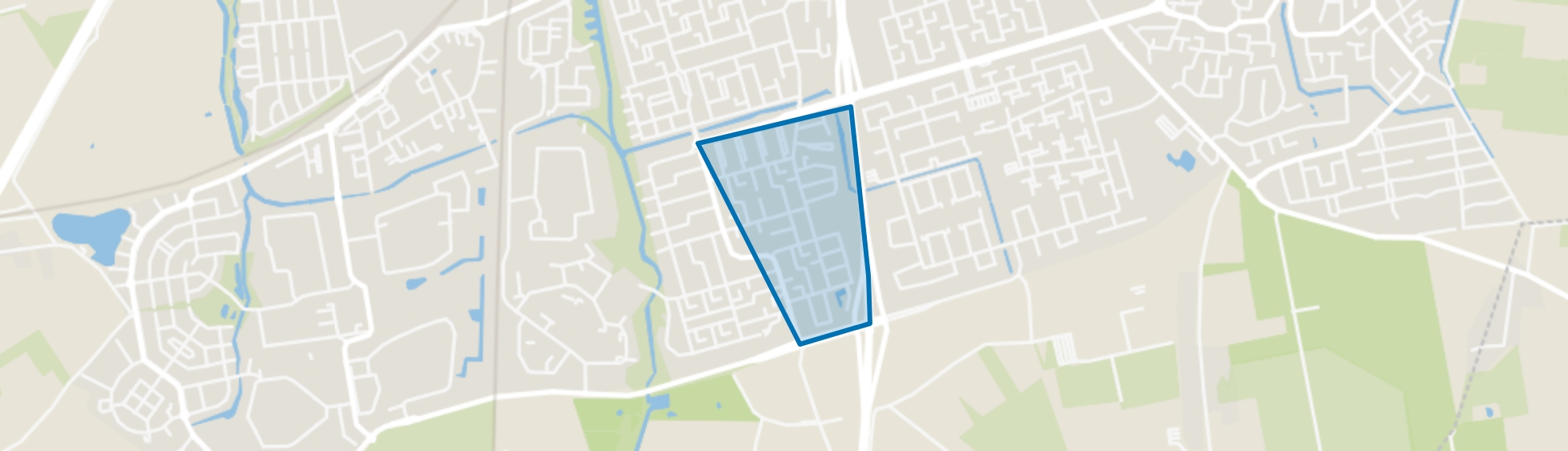 Kroeven-Zuidoost, Roosendaal map