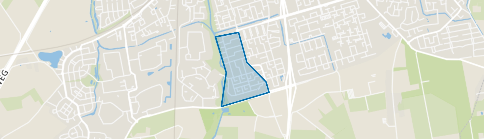 Kroeven-Zuidwest, Roosendaal map