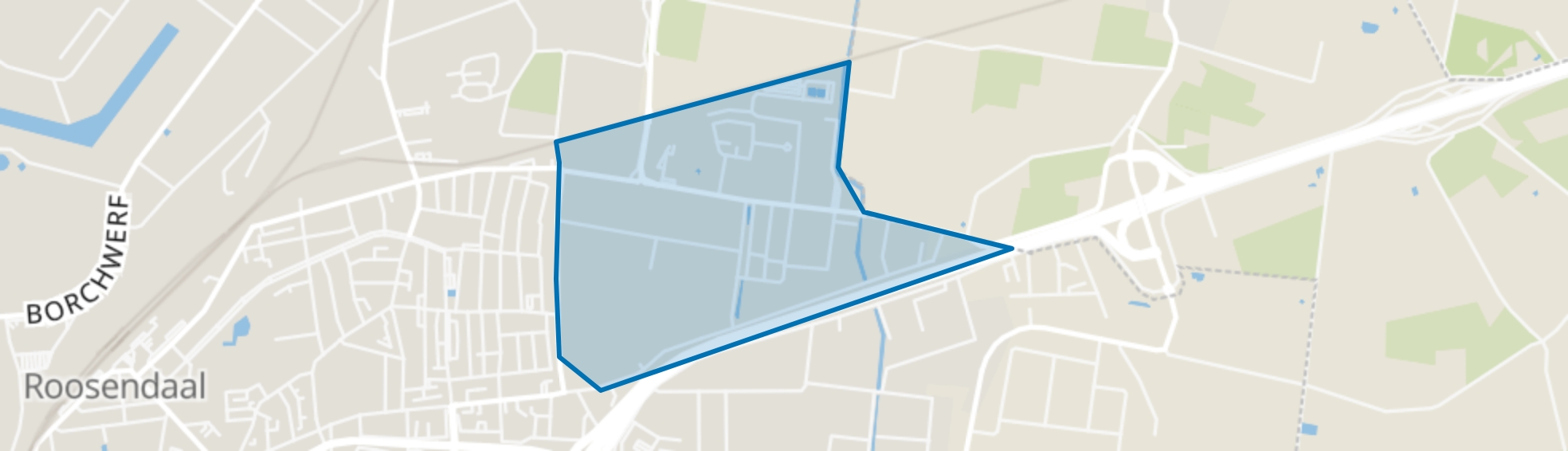 Majoppeveld-Noord, Roosendaal map