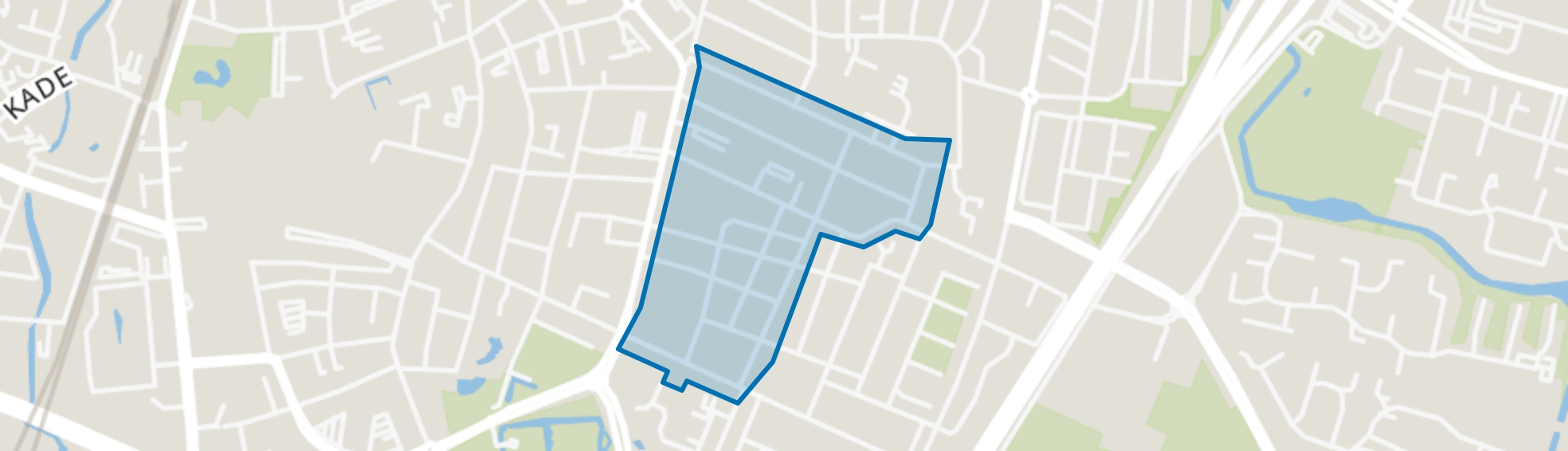 Sint Josephbuurt, Roosendaal map