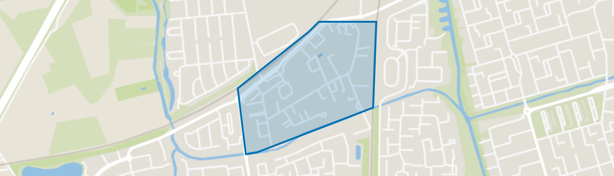 Vijfhuizenberg, Roosendaal map