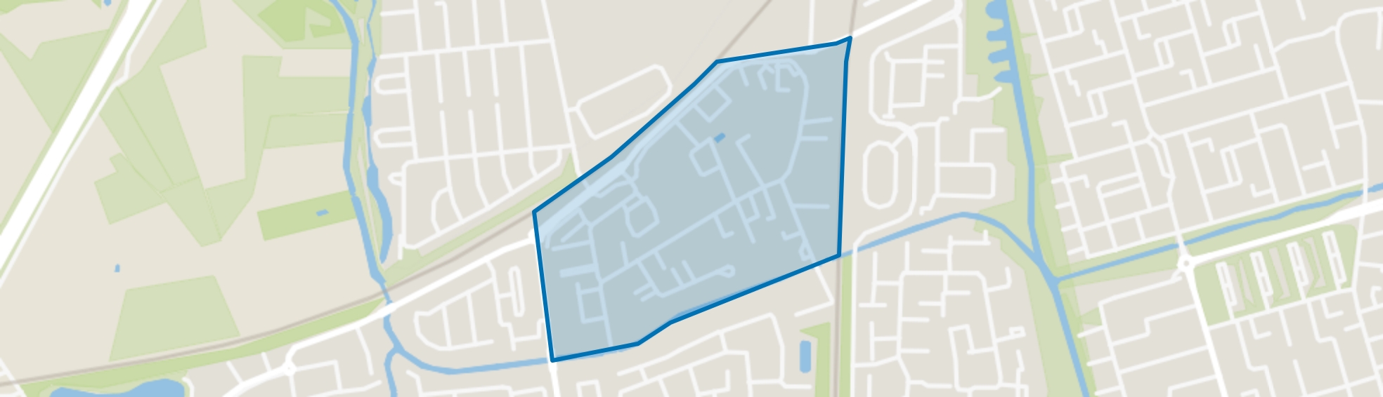 Vijfhuizenberg, Roosendaal map