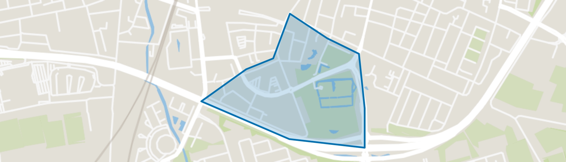Vrouwenhof, Roosendaal map
