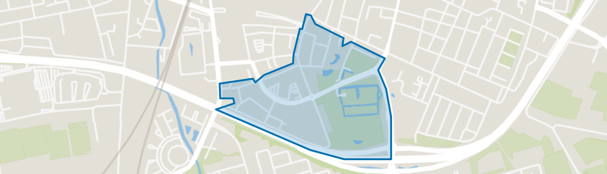 Vrouwenhof, Roosendaal map