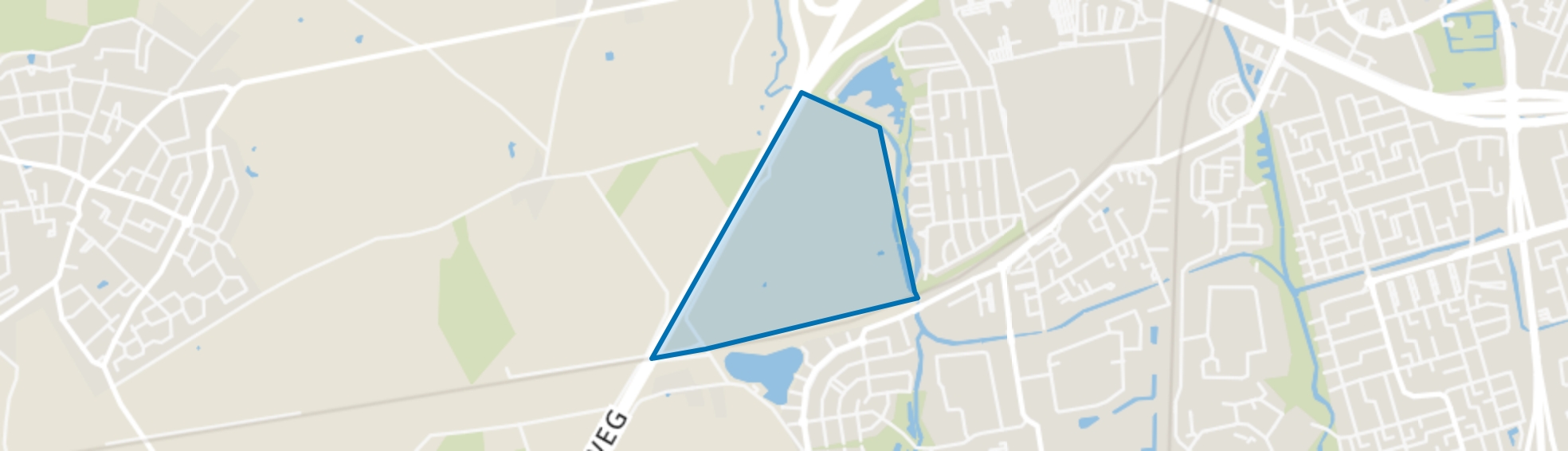 Weihoek-West, Roosendaal map