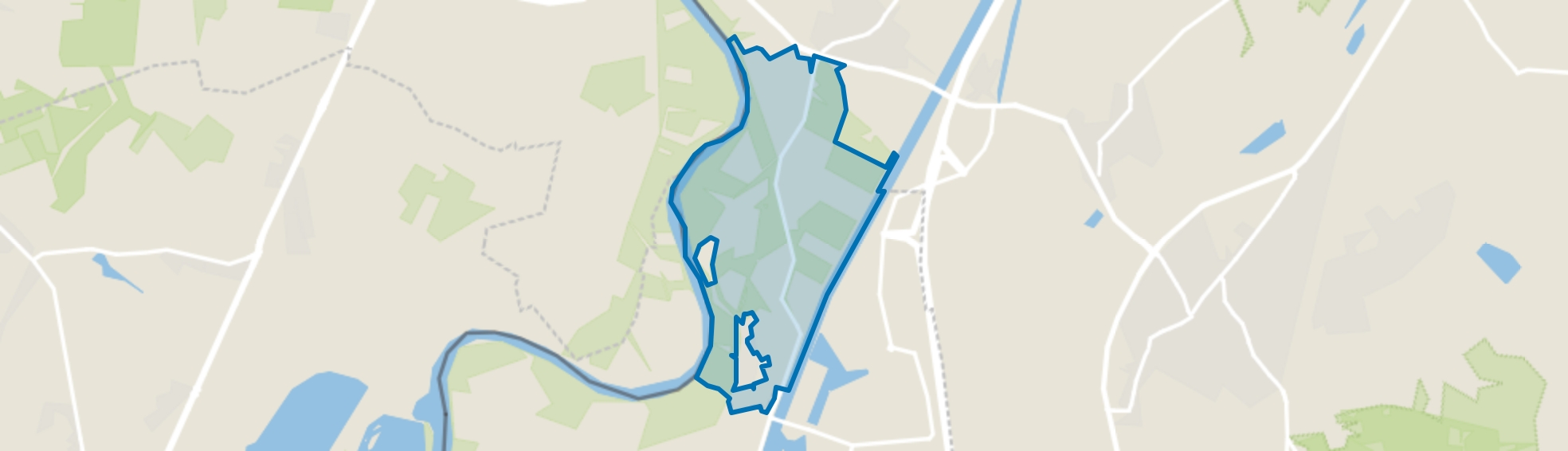 Verspreide huizen Illikhoven/Visserweert, Roosteren map