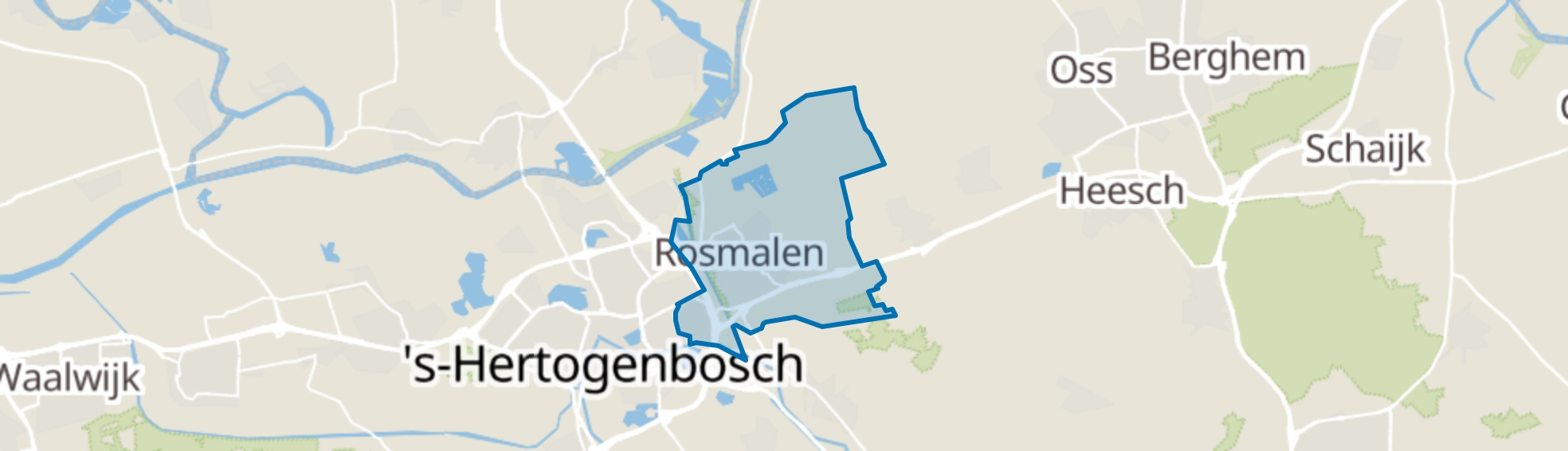 Rosmalen map