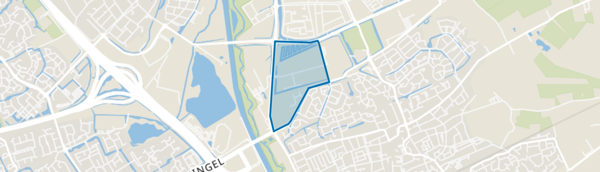 De Groote Vliet, Rosmalen map