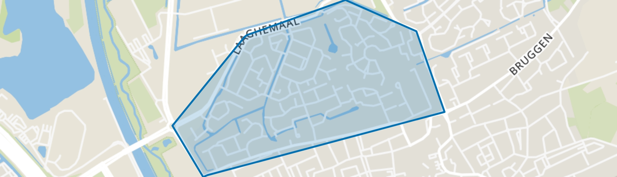 De Overlaet-West, Rosmalen map