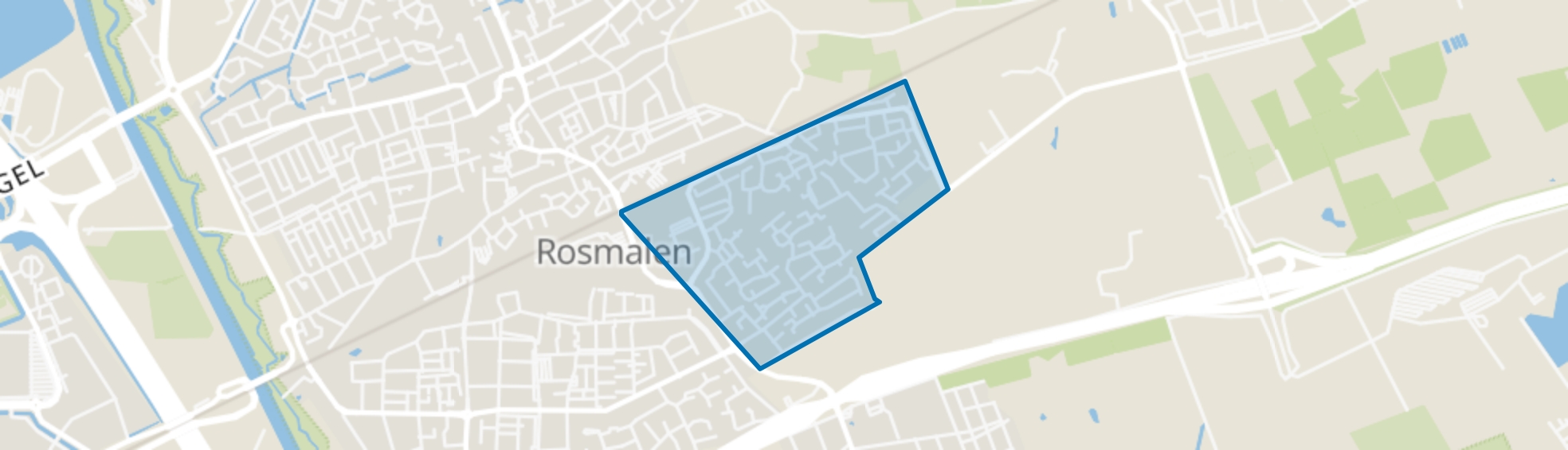 Sparrenburg, Rosmalen map
