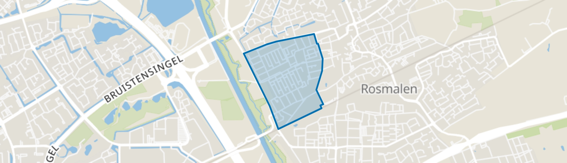 t Ven, Rosmalen map